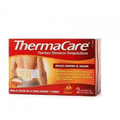 THERMACARE ZONA LUMBAR Y CADERA PARCHES TERM 2 U
