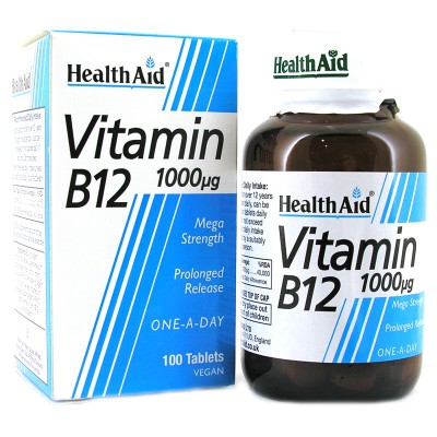 VITAMINA B12 1000UG HEALTH AID 50 TAB