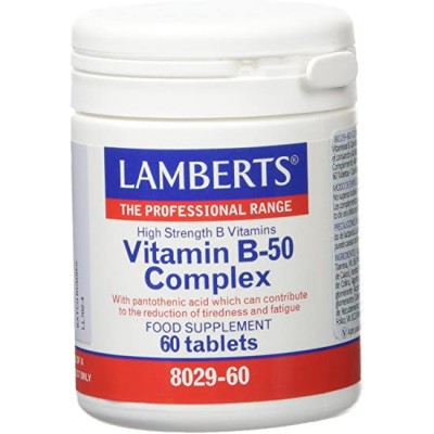LAMBERTS VIT B-50 COMPLEX 60 TAB 8029-60
