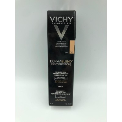 DERMABLEND 3D CORRECTION SPF 15 OIL FREE VICHY C