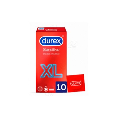 DUREX PROFIL SENSITIVO XL 10U