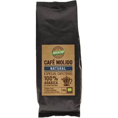 CAFE MOLIDO 100% ARABICA BIOCOP 500GR