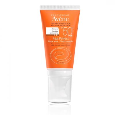 AVENE MAT PERFECT FLUIDO CON COLOR SPF 50+ 1 ENV