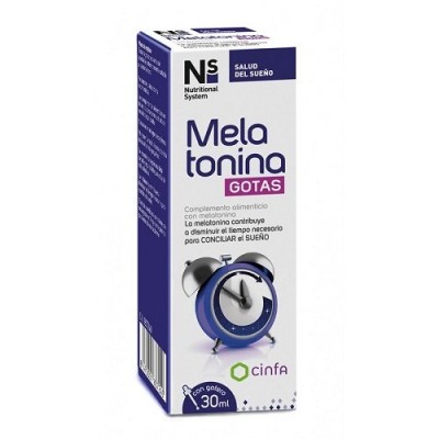 NS MELATONINA GOTAS 1 MG 30 ML