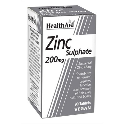 ZINC  HEALTH AID 90 CAPS