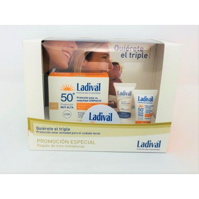 LADIVAL PROTECTOR SOLAR FPS 50+ MAQUILLAJE COMPA