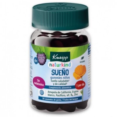 KNEIPP GUMMIES NIÑOS SUEÑO 30 CARAMELOS DE GOMA